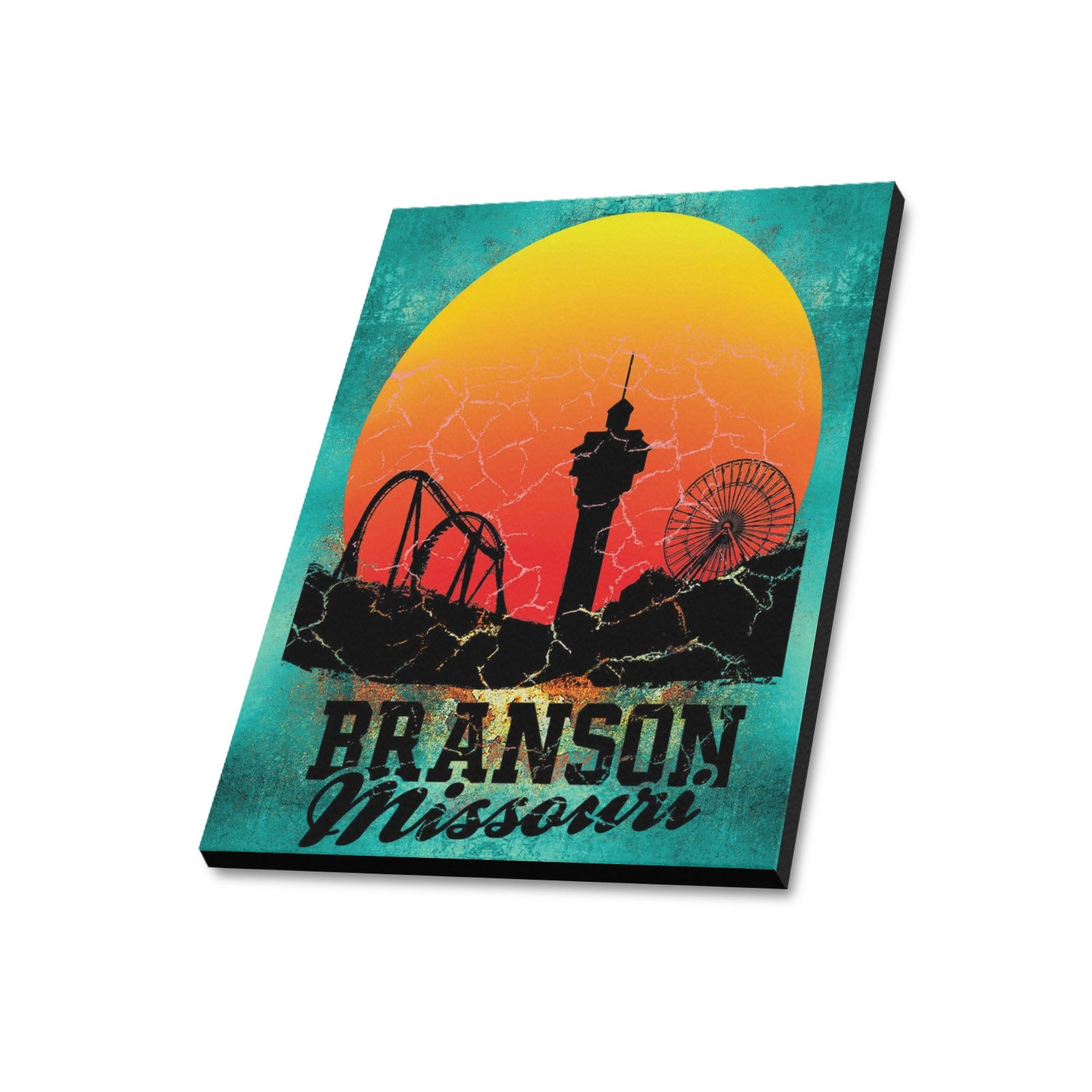 Branson Golden Hour Skyline Limited Edition - Canvas Print 20"x24" Made in the USA