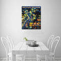 Branson Neon Nights Limited Edition - Canvas Print 20"x24" Made in the USA