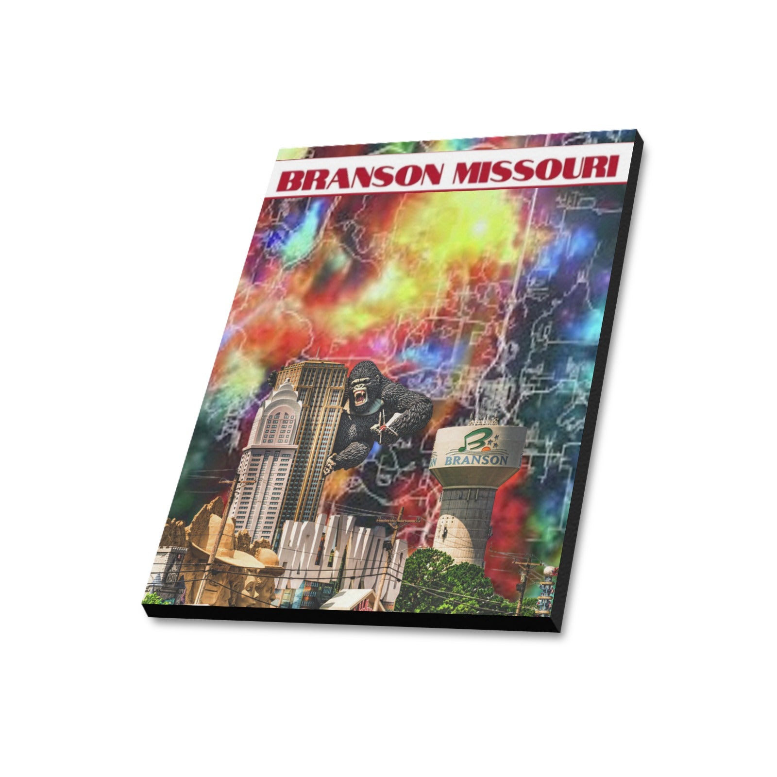 Branson Spectrum Collage Limited Edition Canvas Print - 20"x24" Made in the USA