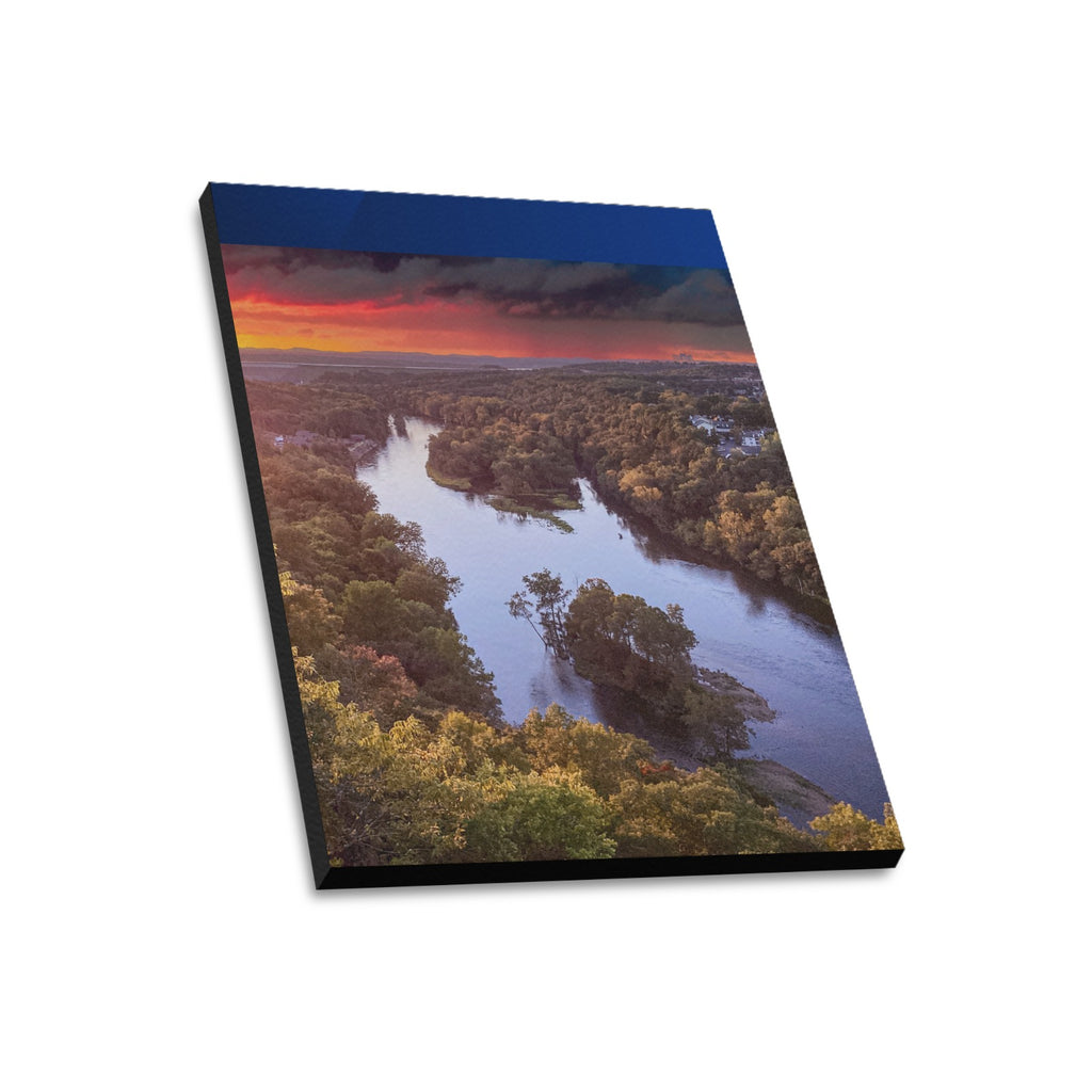 Branson Riverbend Sunset Limited Edition Canvas Print - 20"x24" Made in the USA