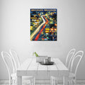 Branson Strip After Dark Limited Edition Canvas Print - 20"x24" Made in the USA